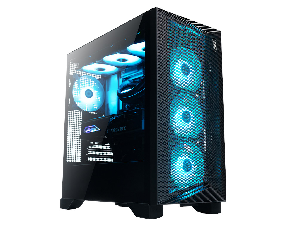 MSI Aegis ZS2 Gaming Desktop, Ryzen 7-9800X3D, 64GB, 2TB, Bluetooth, RTX 5080 16GB, MSI Mouse + MSI Keyboard Included, Windows 11 Home, Black | C9NVV-1276US