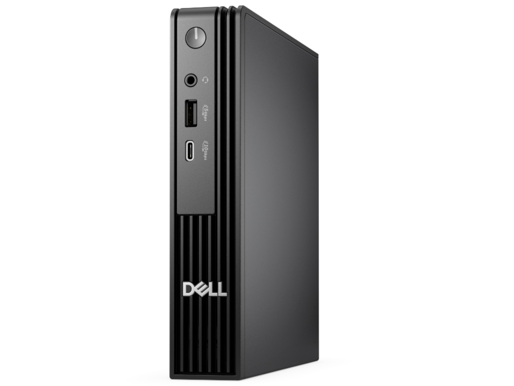 Dell Pro Micro Plus Business Desktop QCM1250, Intel Ultra 5 235T, 16GB, 512GB SSD, Dell Pro Keyboard and Mouse, Windows 11, Black | 6VX72