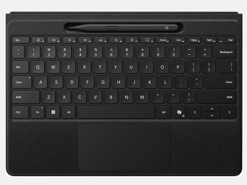 Microsoft Surface Pro Flex Keyboard 11th edition, for Pro 11, Pro 10, Pro 9, and Pro 8, Black Color