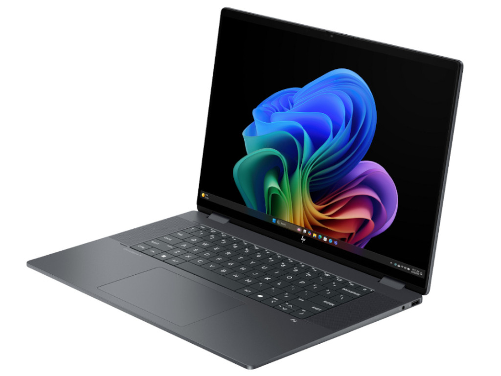 HP OmniBook X Flip 16-AS0043DX 2-in-1, Copilot+ PC, Ultra 9 288V, 32GB, 2TB SSD, 16 Inch 3K OLED Touchscreen, Windows 11, Eclipse Gray | BZ0N2UA