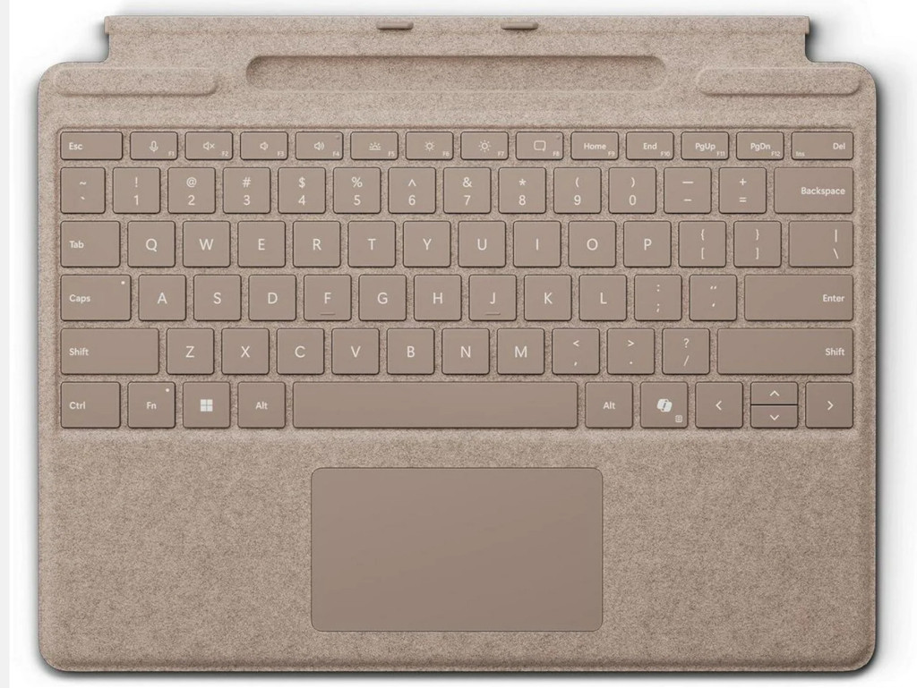 Microsoft Surface Pro Flex Keyboard 11th edition, for Pro 11, Pro 10, Pro 9, and Pro 8, Dune Color