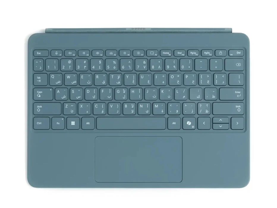 Microsoft Surface Pro 12 Keyboard, Ocean Blue Color
