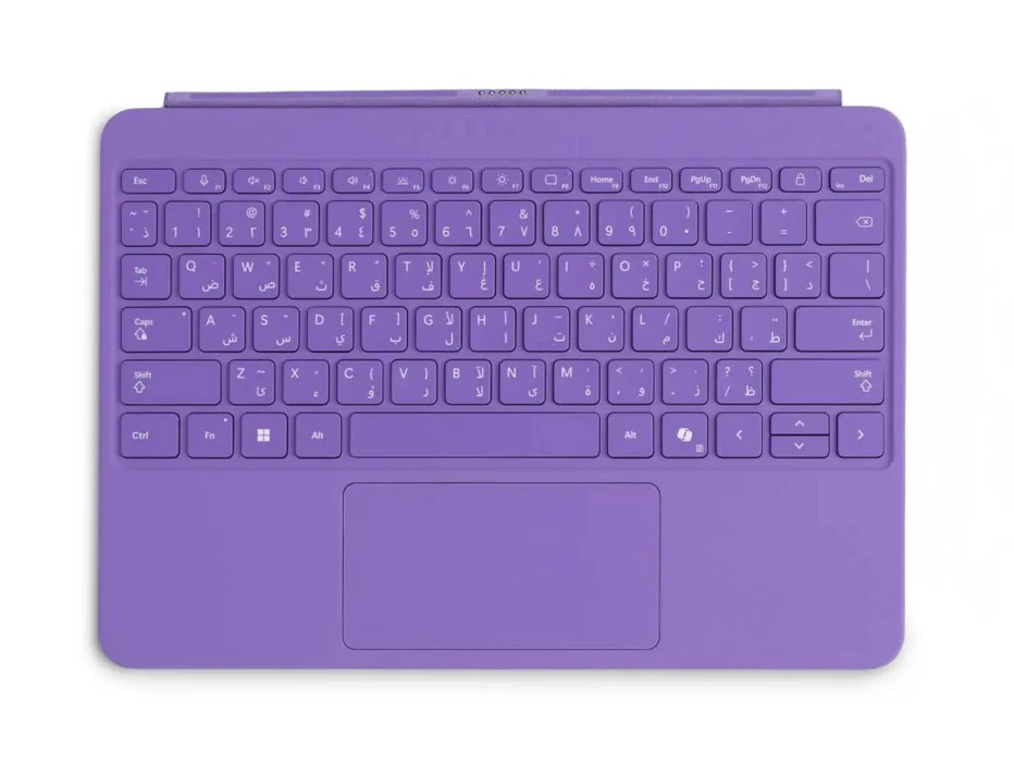 Microsoft Surface Pro 12 Keyboard, Violet Color, Slate
