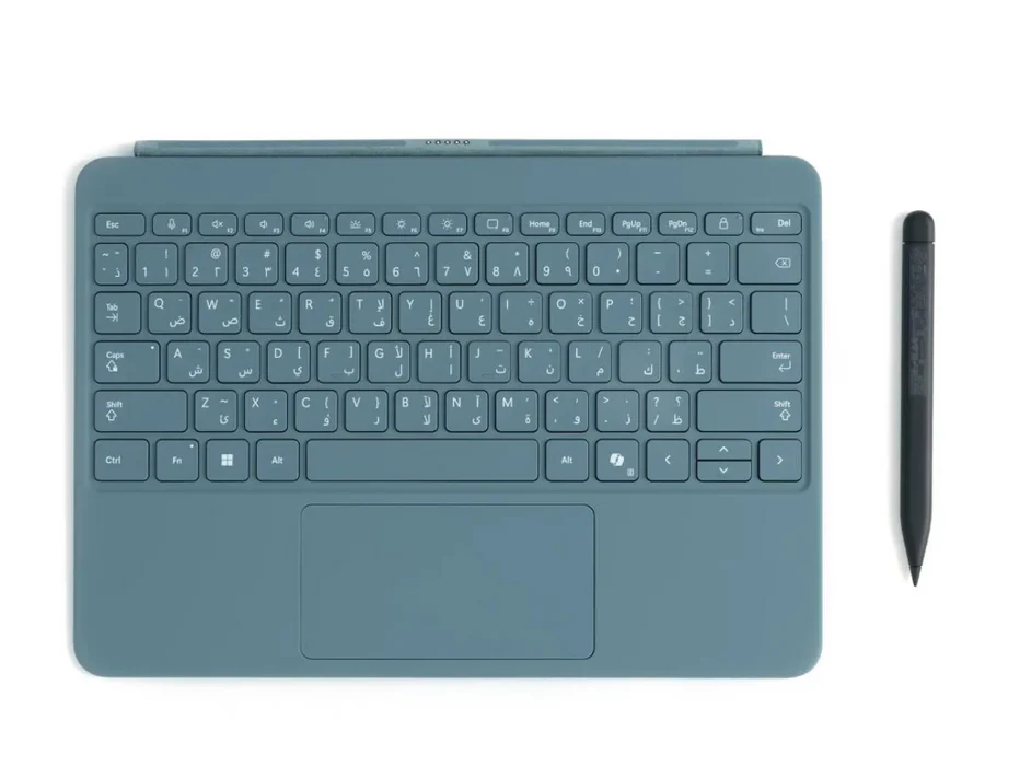 Microsoft Surface Pro Keyboard With Slim Pen 2, Ocean Blue Color, Slate